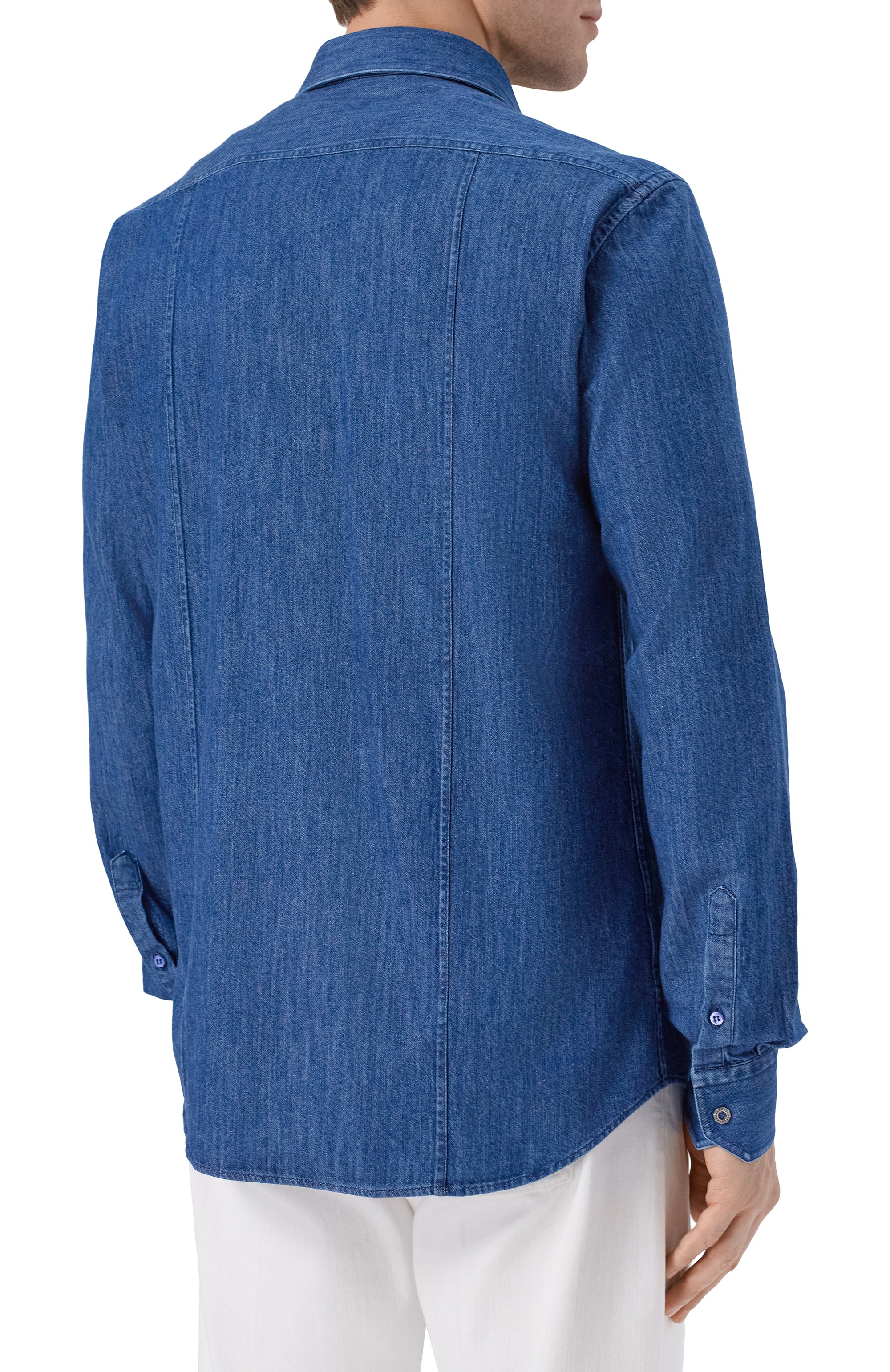 Джинсовая рубашка STEFANO RICCI, арт. MC007565/EX3102, фото 4