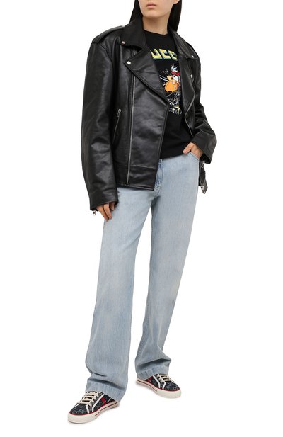 Хлопковая футболка disney x gucci GUCCI, арт. 644671/XJDBD, фото 2