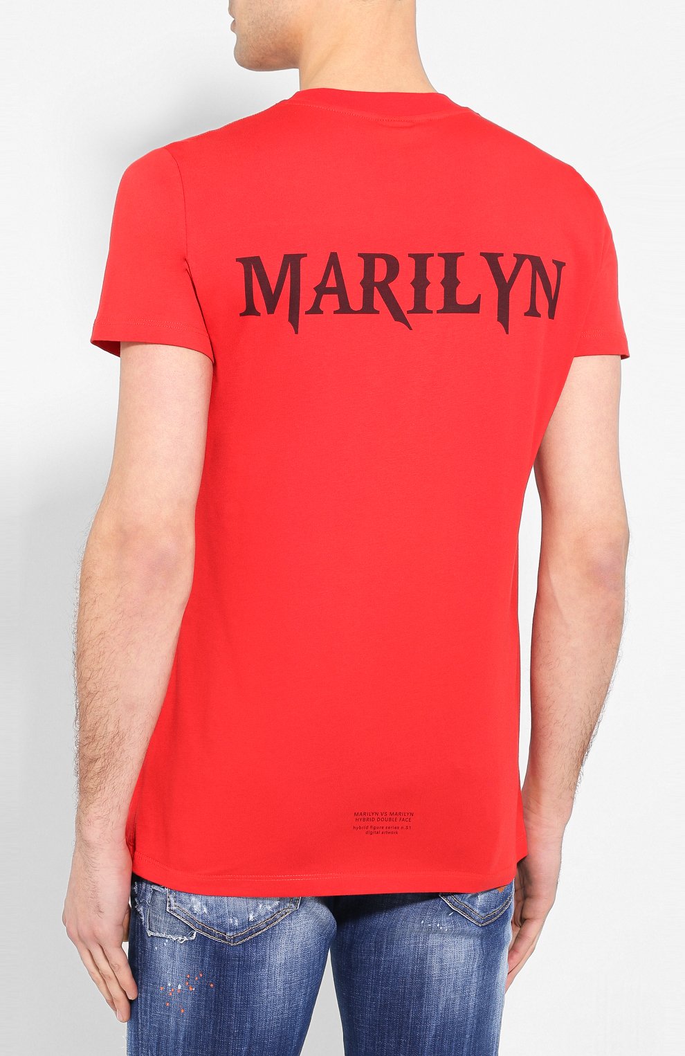 Хлопковая футболка DIEGO VENTURINO, арт. SS20-DV TS MMF, фото 4