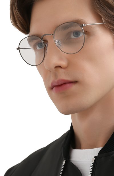 Оправа RAY-BAN серебряного цвета по цене 21200 руб., арт. 3447V-2620, фото 3 Оправа RAY-BAN, арт. 3447V-2620, фото 3