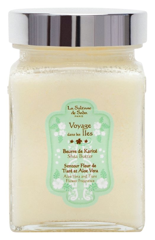 фото Масло карите для тела и волос "алоэ вера и цветы тиаре" (300ml) la sultane de saba