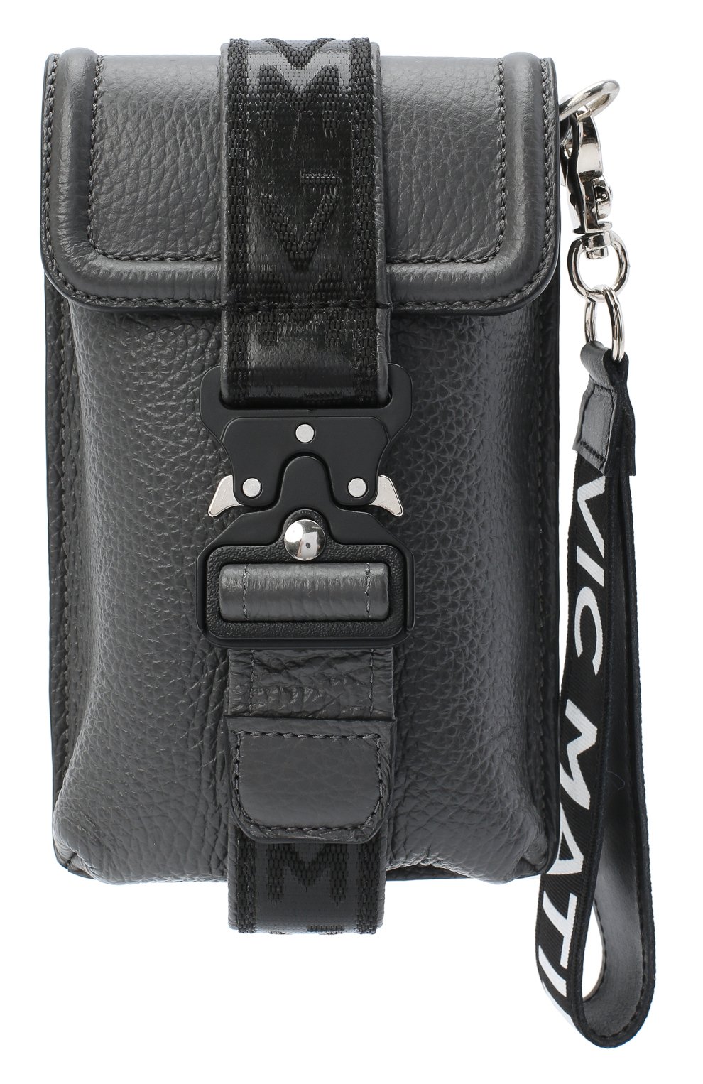 Кожаная сумка VIC MATIE темно-серого цвета по цене 19950 руб., арт. 1Y0506T.999X160150, фото 1 Кожаная сумка VIC MATIE, арт. 1Y0506T.999X160150, фото 1