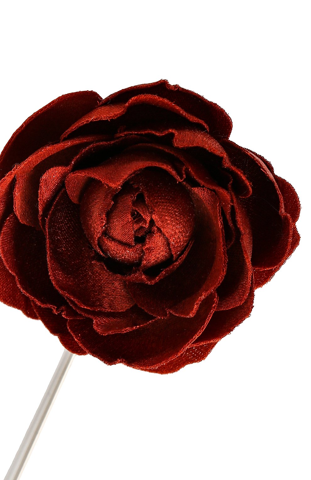 Брошь FLOWER ME красного цвета по цене 8800 руб., арт. ROSE-NS030010S, фото 3 Брошь FLOWER ME, арт. ROSE-NS030010S, фото 3