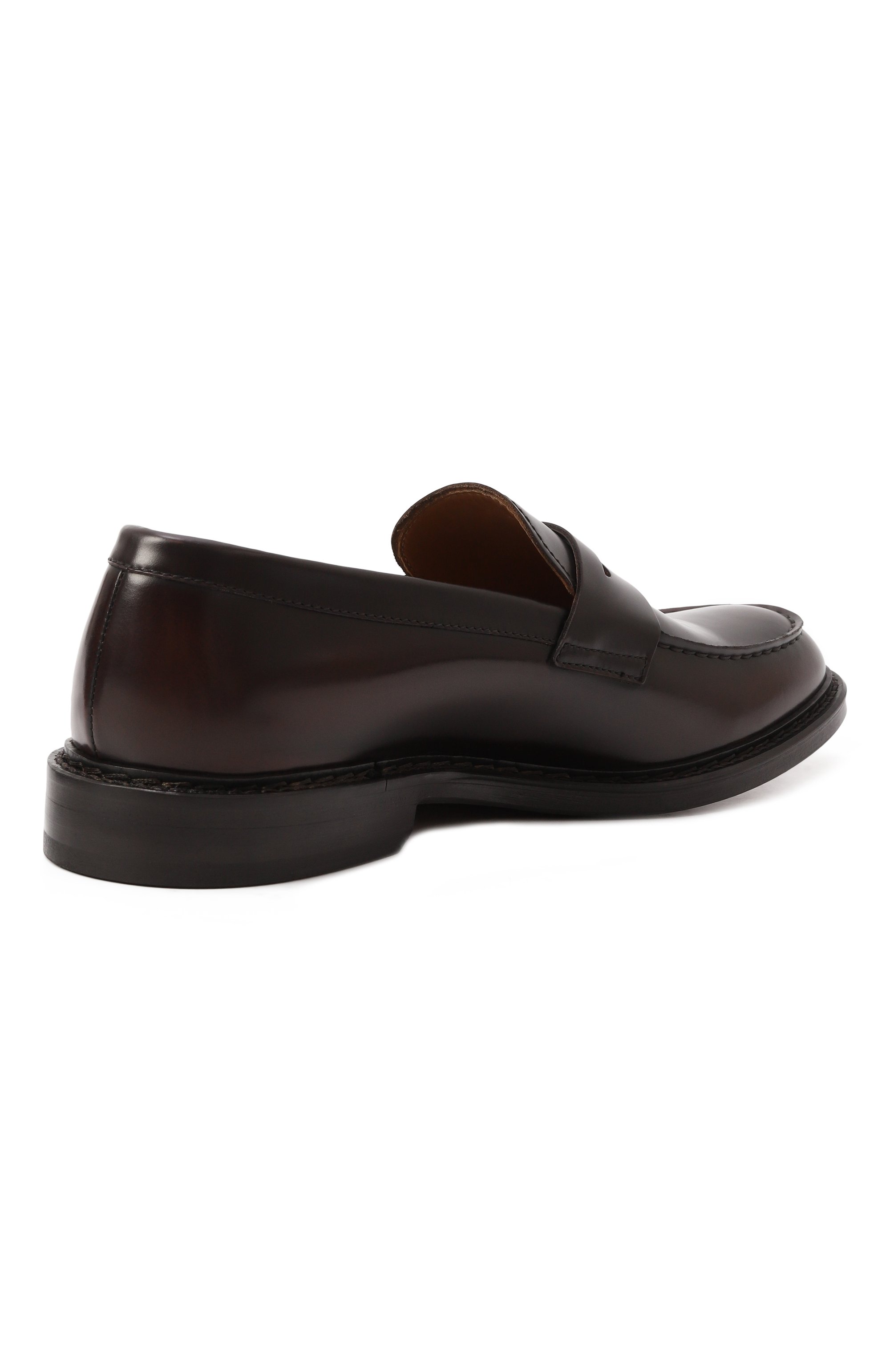 Кожаные пенни-лоферы DOUCAL'S, арт. DU2405PH0EUY007T, фото 5