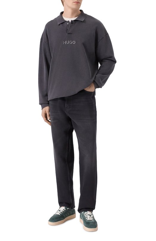 Замшевые кеды Wembley Crime London 11253AA8 Зелёный  11253AA8 Фото 2