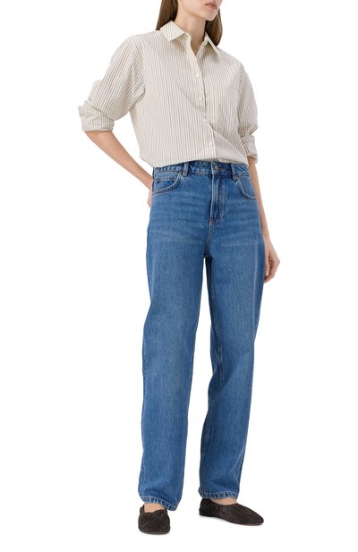 Замшевые балетки 12 STOREEZ, арт. 133144, фото 3