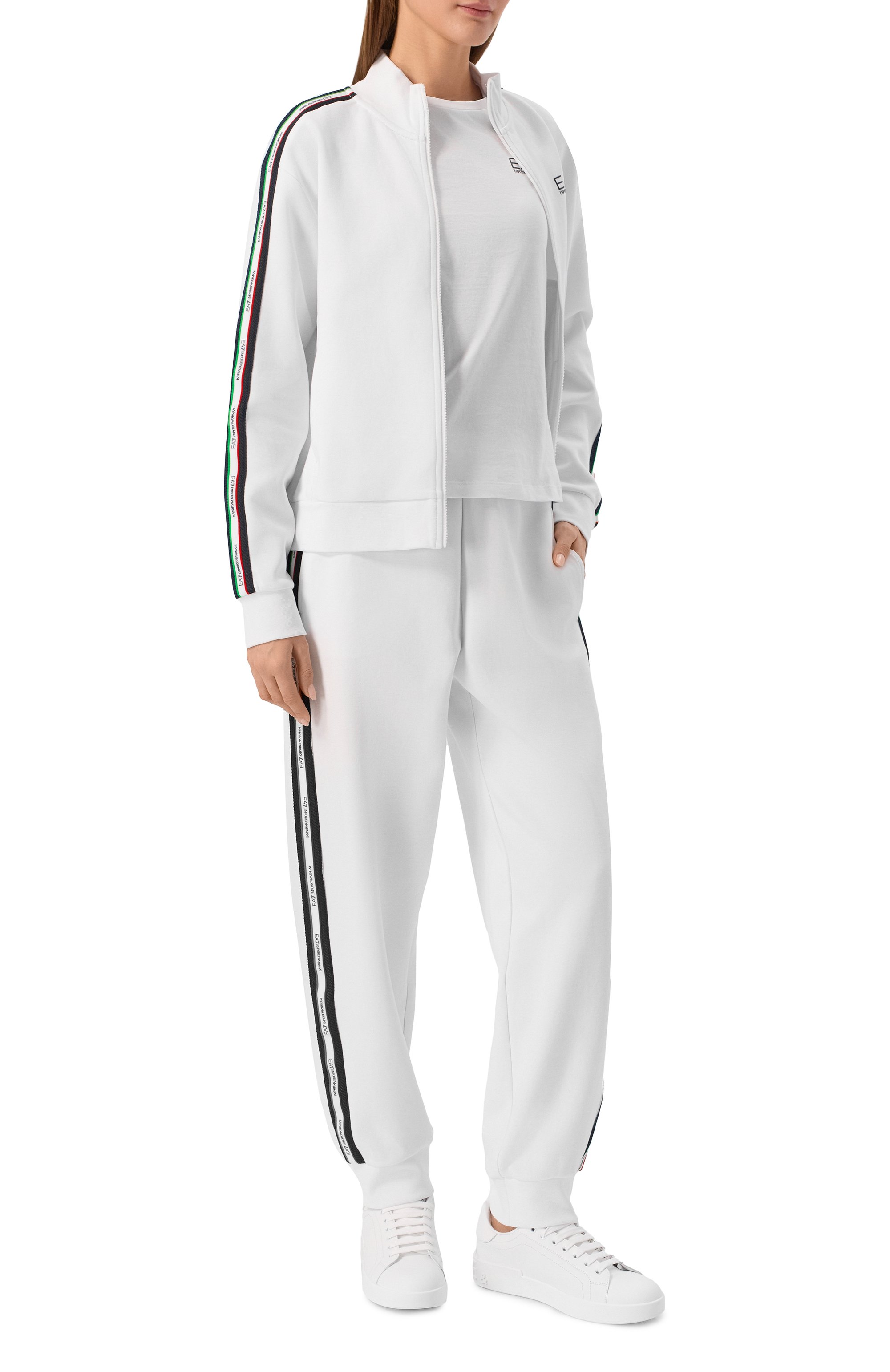 Хлопковая футболка EA7, арт. 7W001220/AF12503, фото 2