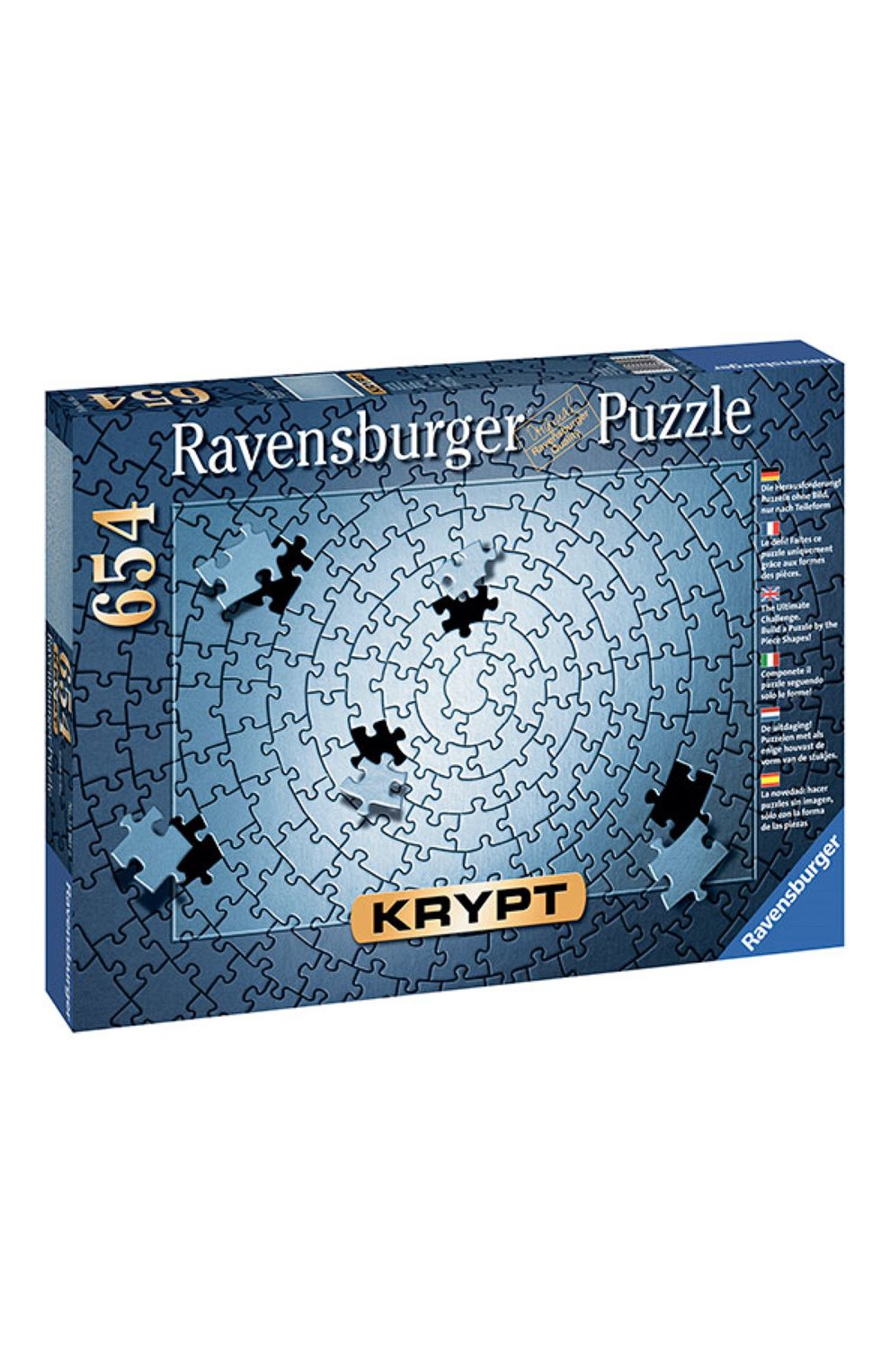Пазл крипт серебро 654 детали RAVENSBURGER, арт. 15964, фото 2