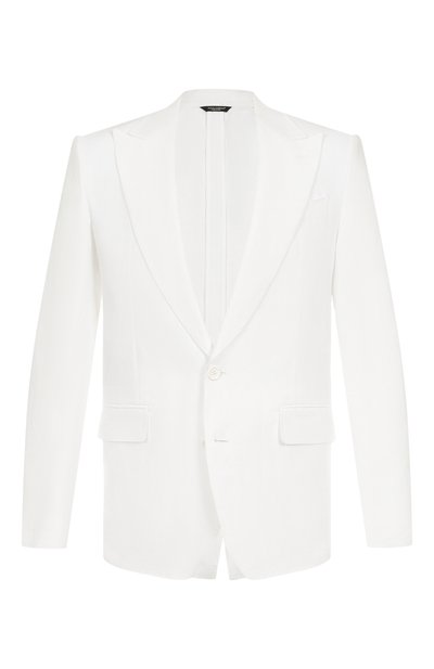 Мужской льняной пиджак DOLCE & GABBANA, арт. G2QS6T/FU4MC