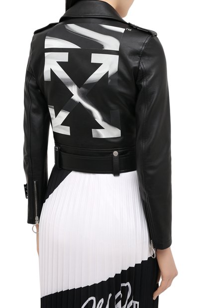Кожаная куртка OFF-WHITE, арт. 0WJG002R21LEA001, фото 4
