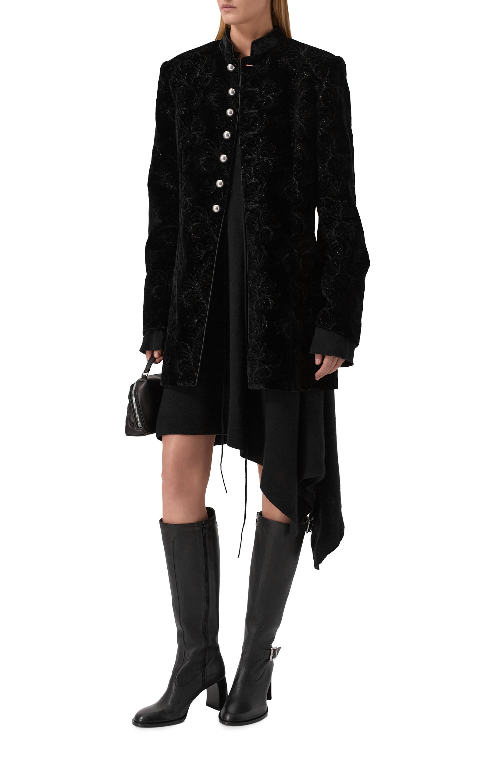Кожаные сапоги gida ANN DEMEULEMEESTER черного цвета по цене 196500 руб., арт. B0014399/LT183, фото 3 Кожаные сапоги gida ANN DEMEULEMEESTER, арт. B0014399/LT183, фото 3