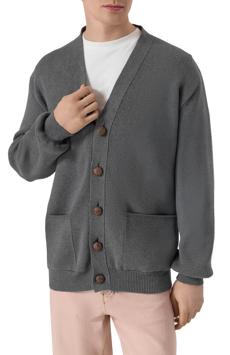 Хлопковый кардиган GOLDEN GOOSE DELUXE BRAND, арт. GMP00946.P000662, фото 1