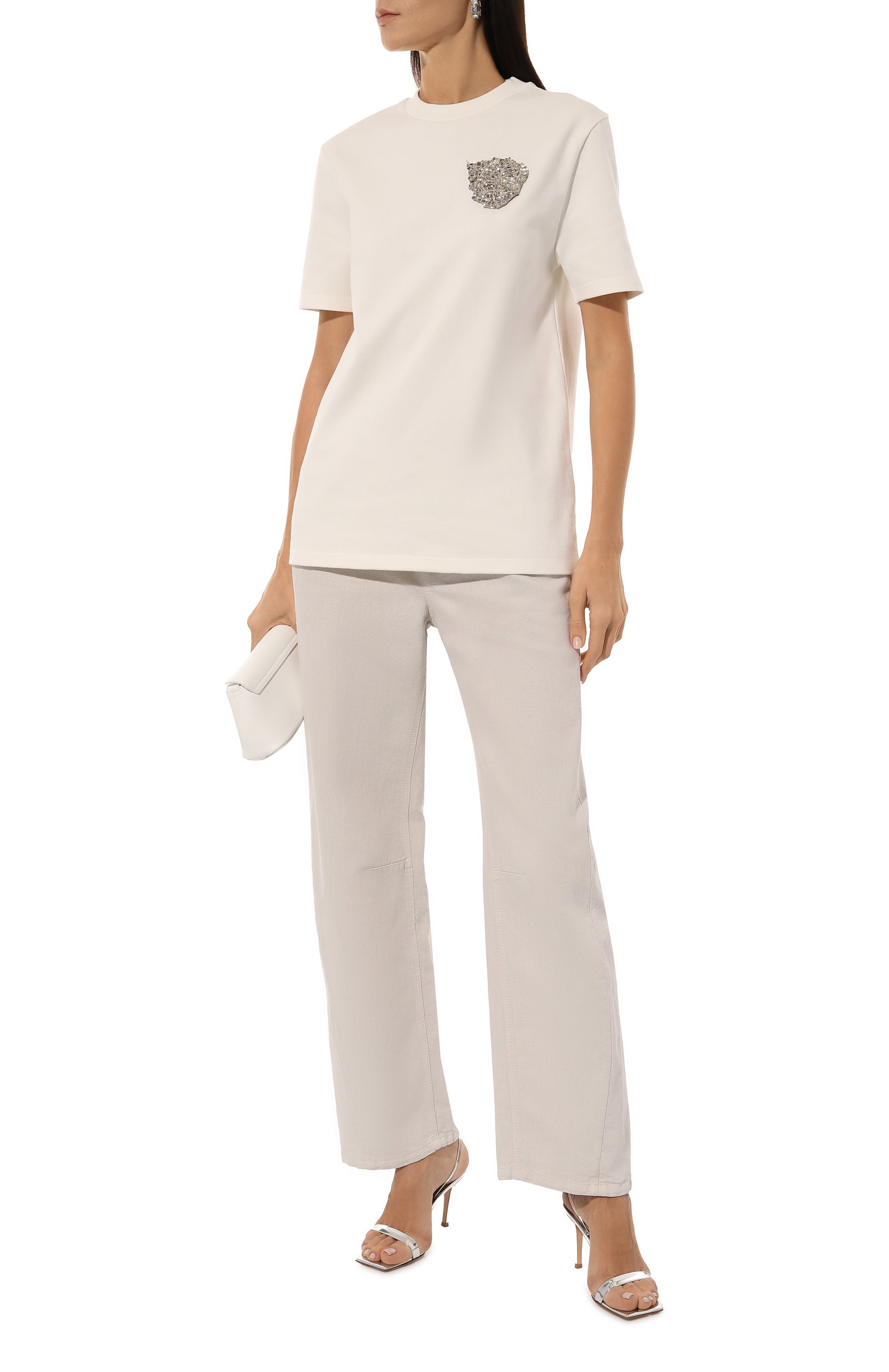 Хлопковая футболка JIL SANDER, арт. J03GC0134/J20244, фото 2