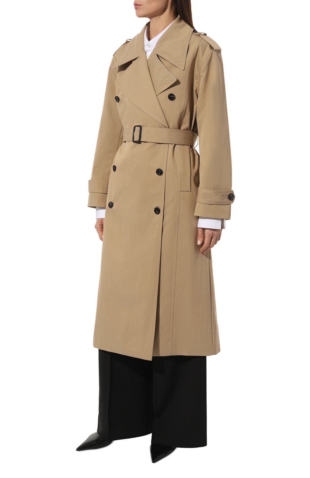 Хлопковый тренч CO, арт. 6043WRT, фото 3