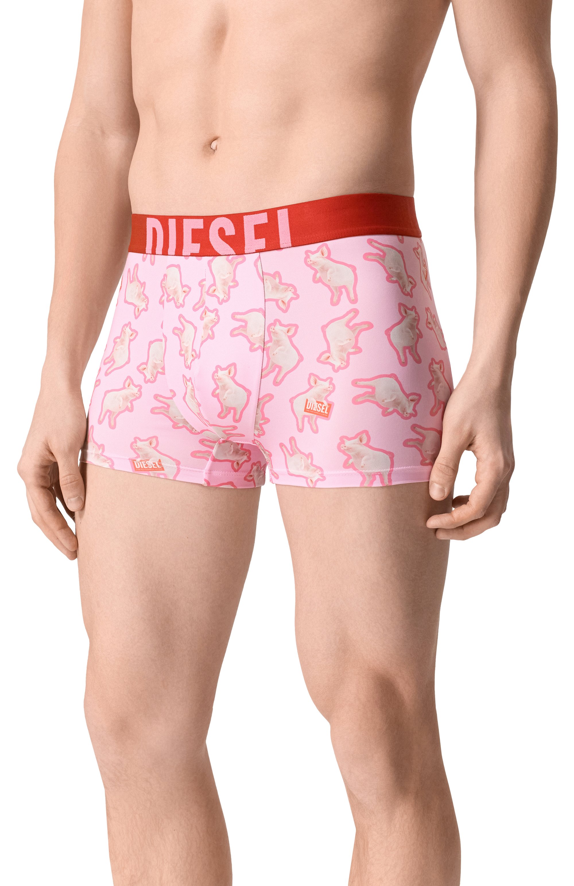 Боксеры DIESEL розового цвета по цене 4375 руб., арт. A17744/0NSEQ, фото 2 Боксеры DIESEL, арт. A17744/0NSEQ, фото 2
