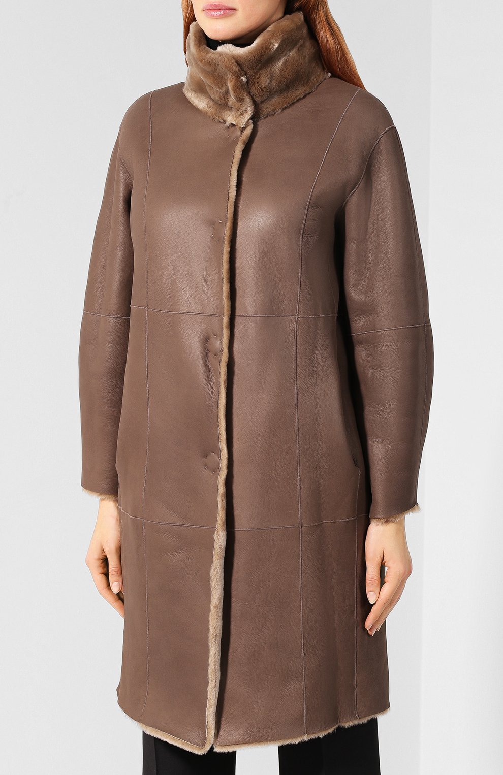 Двусторонняя дубленка GIORGIO ARMANI, арт. 4AL03P/4AP16, фото 6
