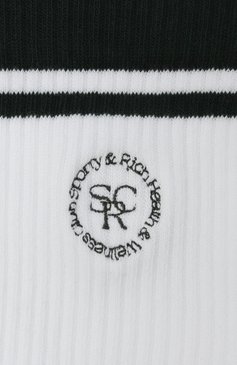 Хлопковые носки SPORTY AND RICH, арт. AC027606305WH12, фото 2