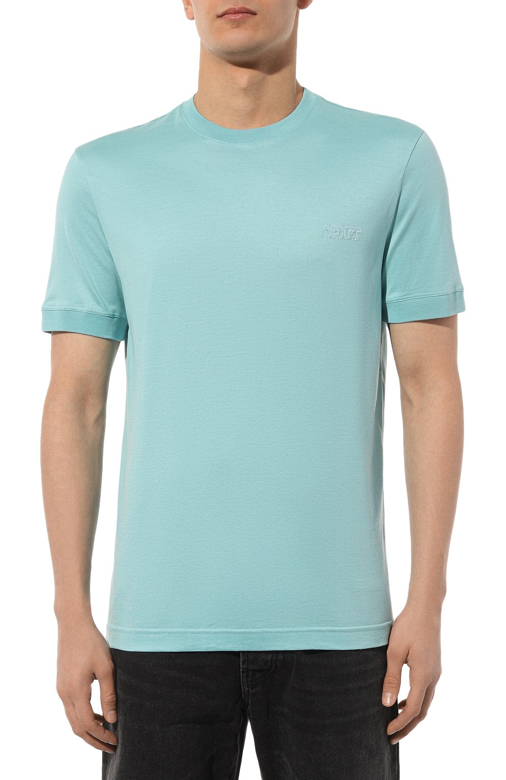 Хлопковая футболка KITON, арт. UMM047706, фото 3