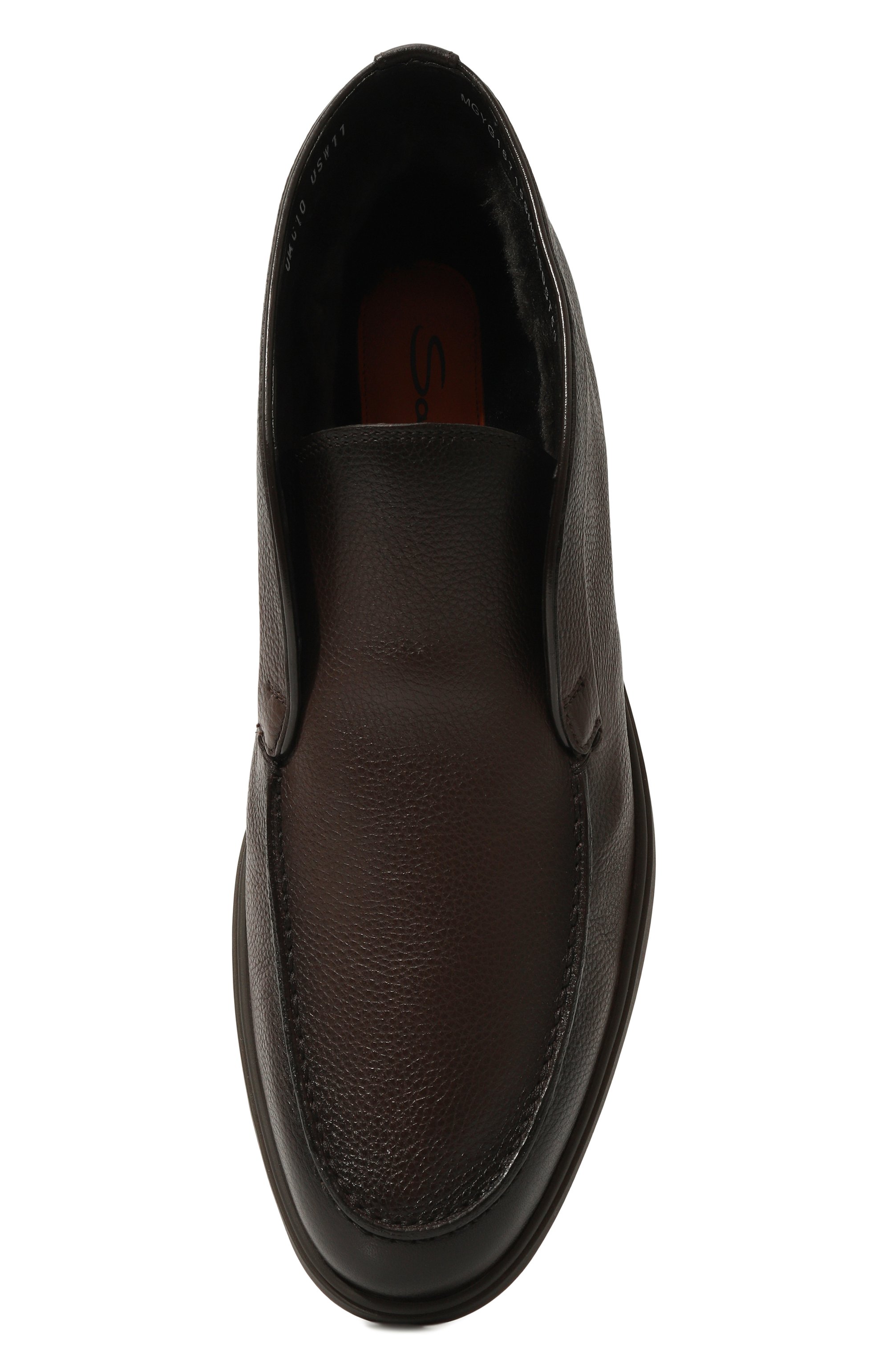 Кожаные ботинки yalta SANTONI, арт. MGYG16715SM0ASDSN01, фото 6