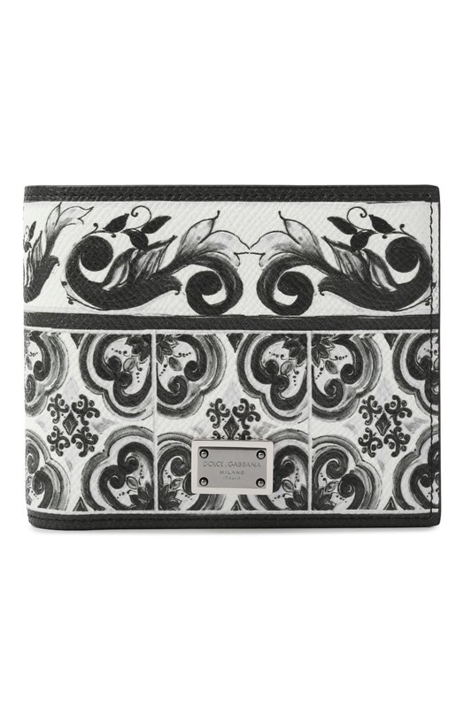 Кожаное портмоне Dolce & Gabbana BP3102/AN719 Чёрно-белый BP3102/AN719