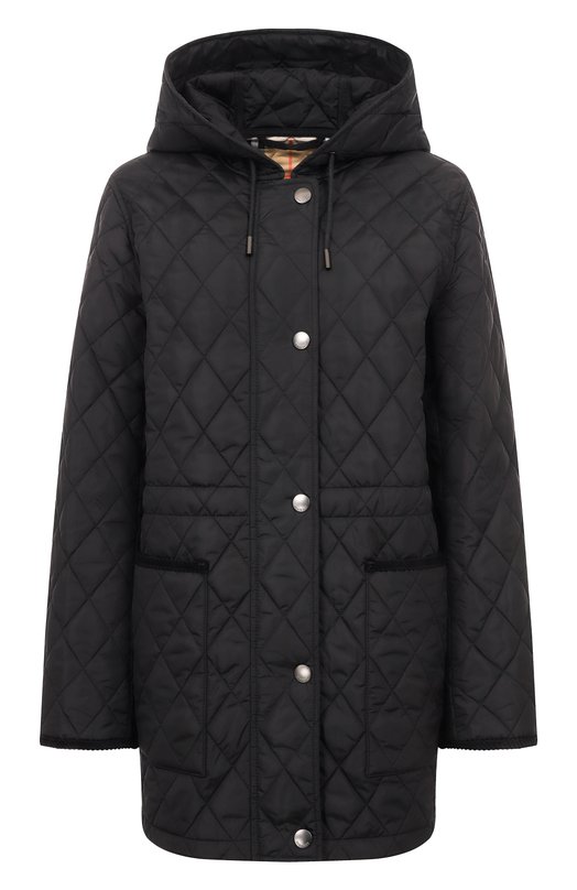 Утепленная парка Burberry 8110531 Чёрный 8110531