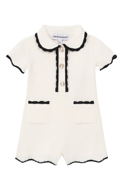 Хлопковый песочник EMPORIO ARMANI, арт. EG000755/AF22776