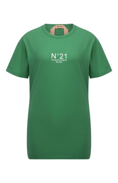 Женская хлопковая футболка N21, арт. 22E N2M0/F051/6322