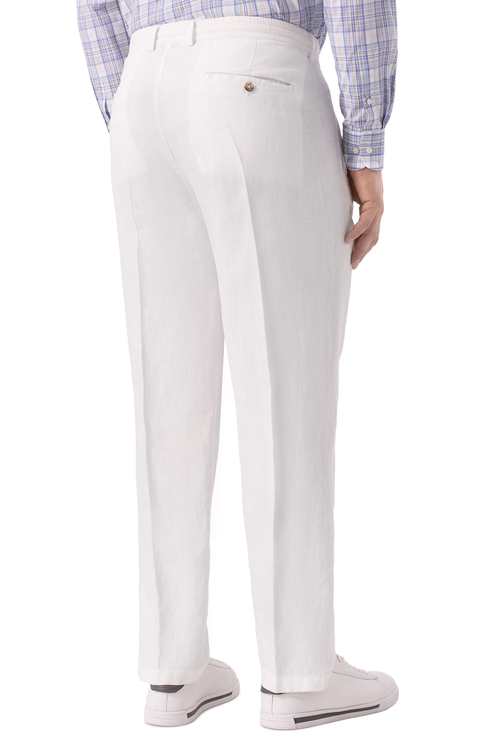 Льняные брюки PAUL&SHARK, арт. 25414041/62, фото 4