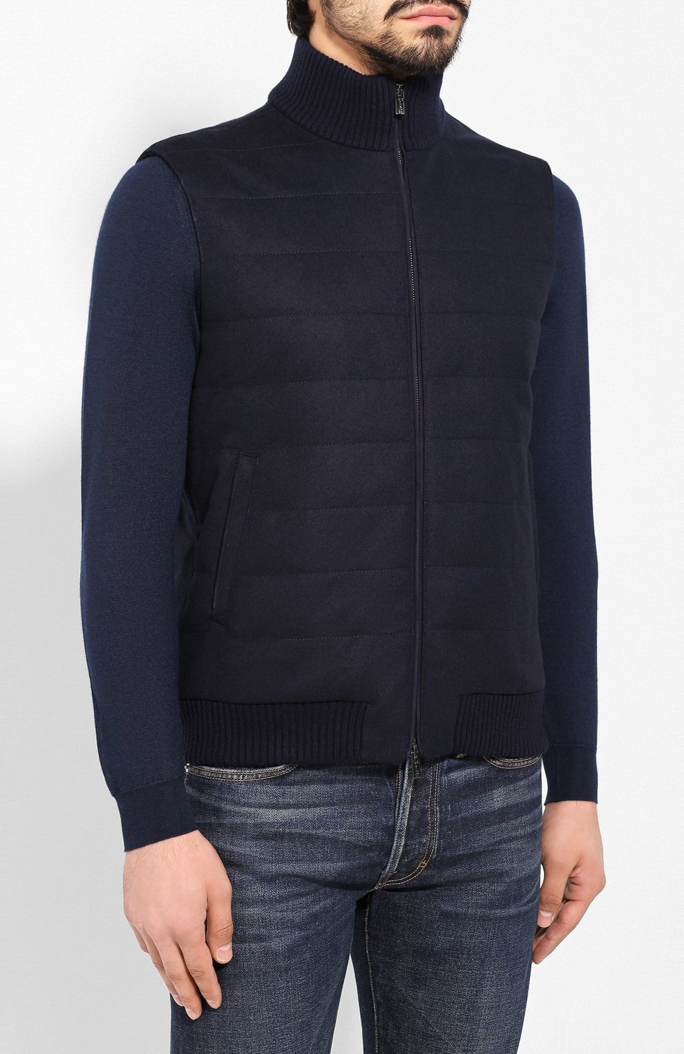 Кашемировый жилет KITON, арт. UW0629MV03S04, фото 3