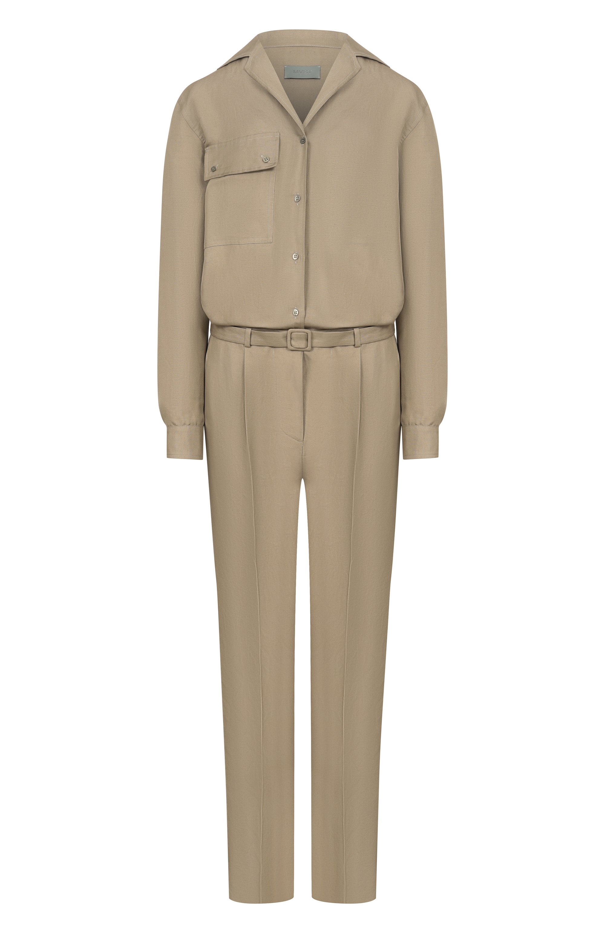 Комбинезон изо льна и шелка MVST, арт. M26.2PW.P001/F123 LIN0 SETA, фото 1