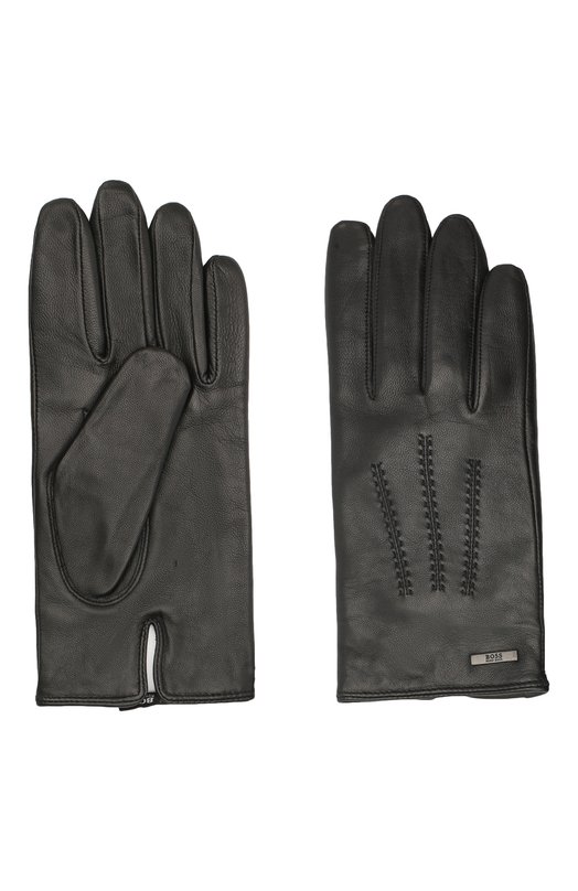 Кожаные перчатки BOSS 50437119 Чёрный  50437119 Фото 2