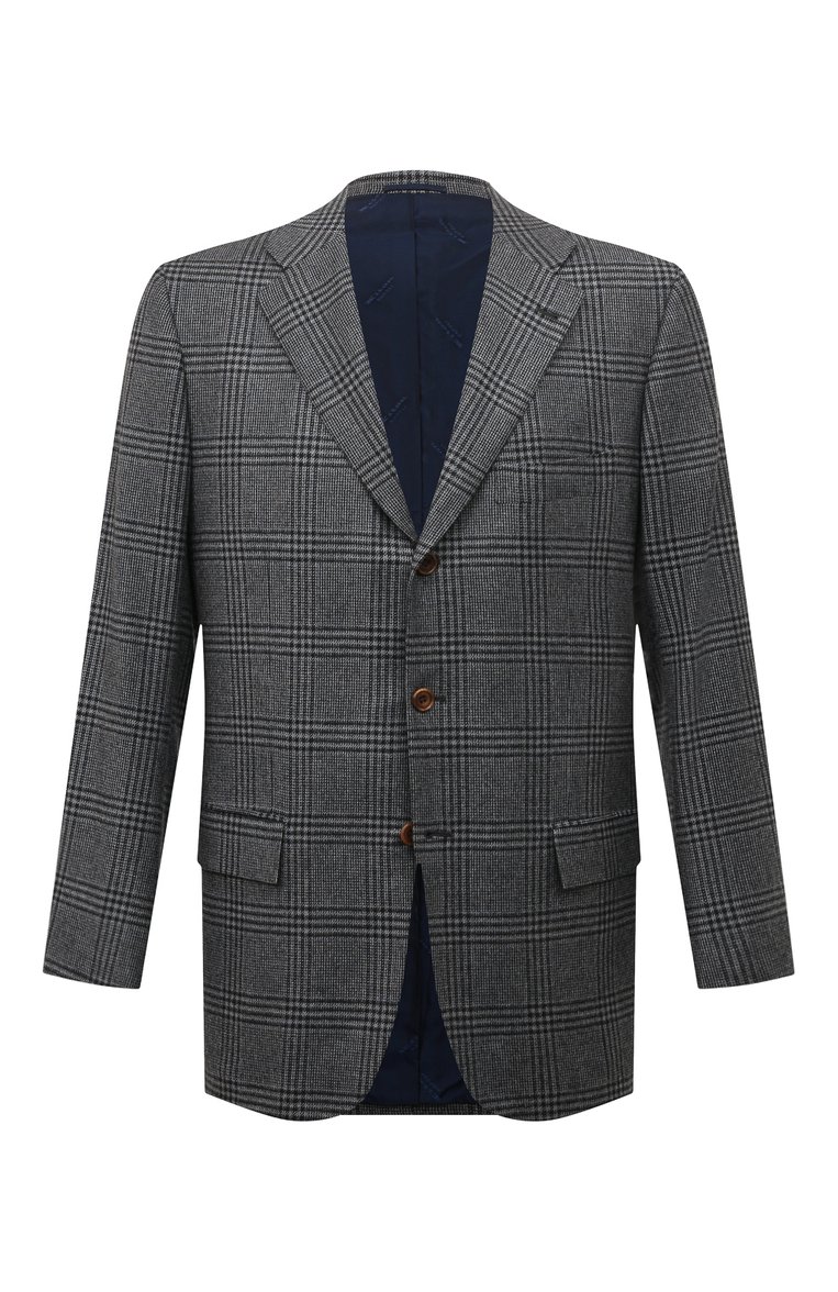 Пиджак из кашемира и шерсти KITON, арт. UG90/1G02, фото 1