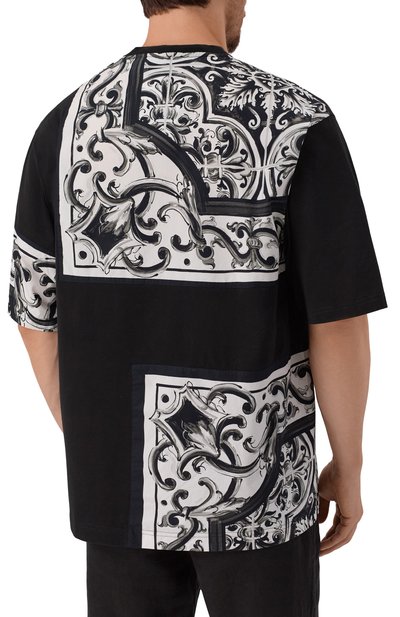 Хлопковая футболка DOLCE & GABBANA, арт. G8SS5T/HU7SD, фото 4