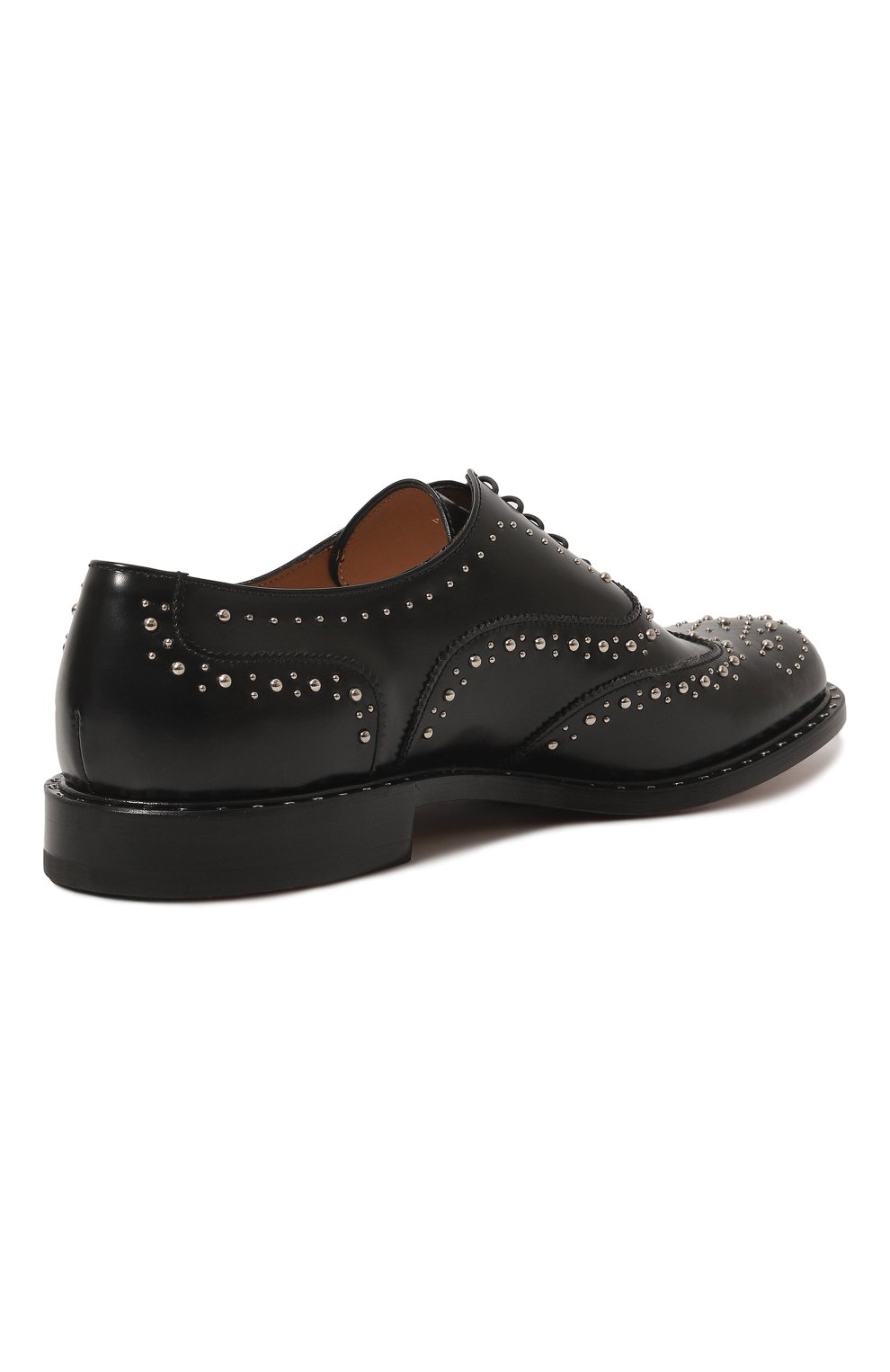 Кожаные оксфорды MILLE 885, арт. PRAT0 REAL NER0, фото 5