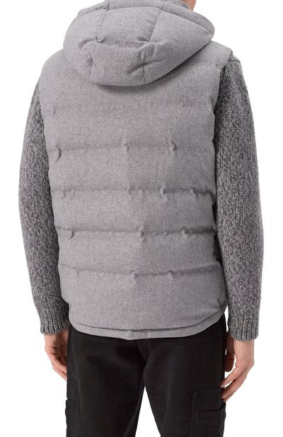 Пуховый жилет BRUNELLO CUCINELLI, арт. MQ4631608, фото 4
