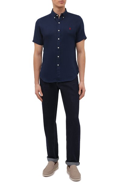 Льняная рубашка POLO RALPH LAUREN, арт. 710795453, фото 2