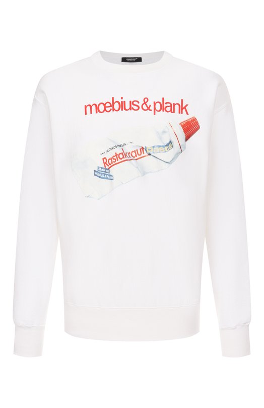 Хлопковый свитшот Undercover UC2E4815-5 Белый UC2E4815-5