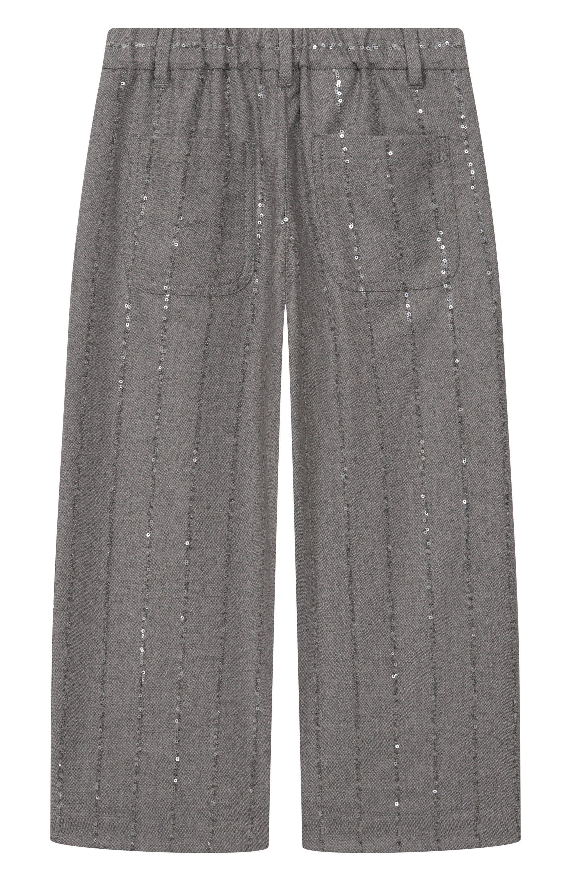 Шерстяные брюки BRUNELLO CUCINELLI, арт. BB122S282A, фото 2