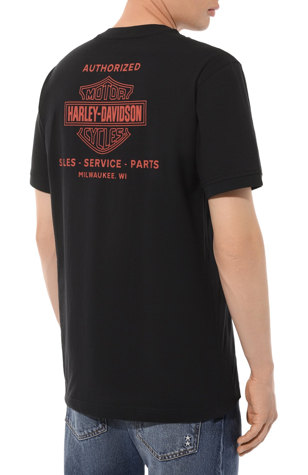 Хлопковая футболка HARLEY-DAVIDSON, арт. 96837-23VM, фото 4