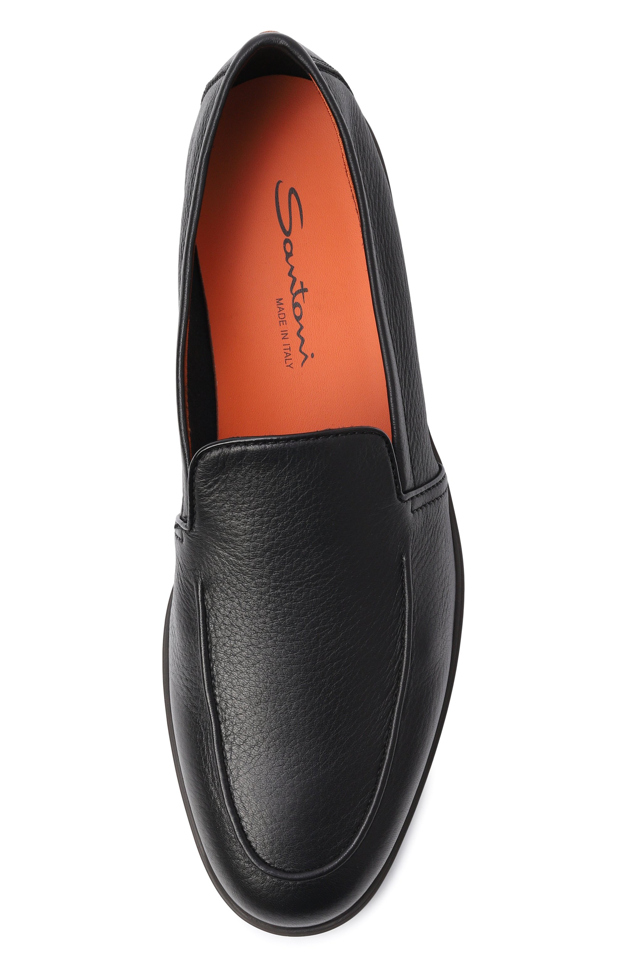 Кожаные лоферы malibu SANTONI, арт. MGAG18829SM0SEPR, фото 5