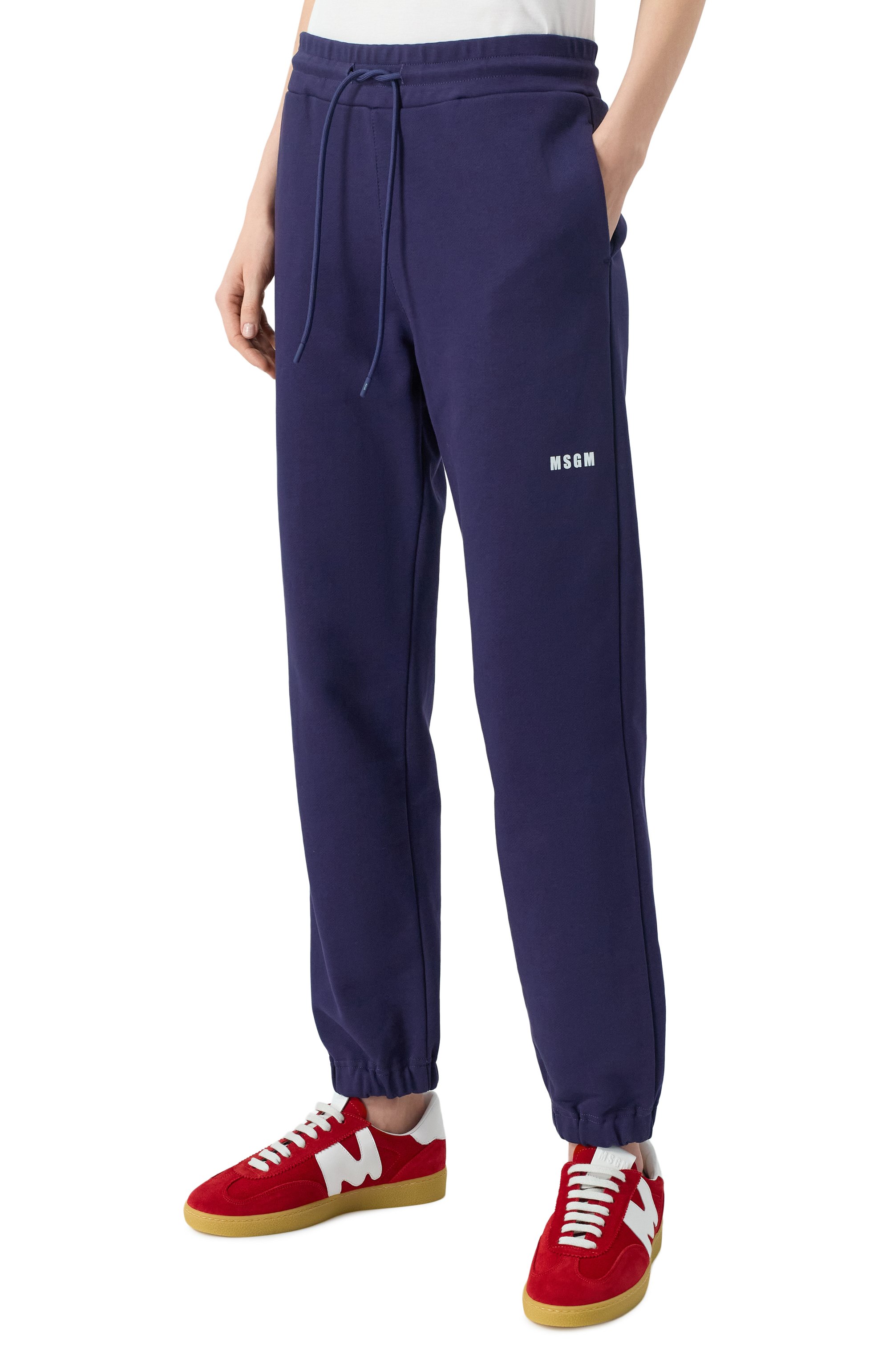 Хлопковые джоггеры MSGM, арт. 3841MDP500/257000, фото 3