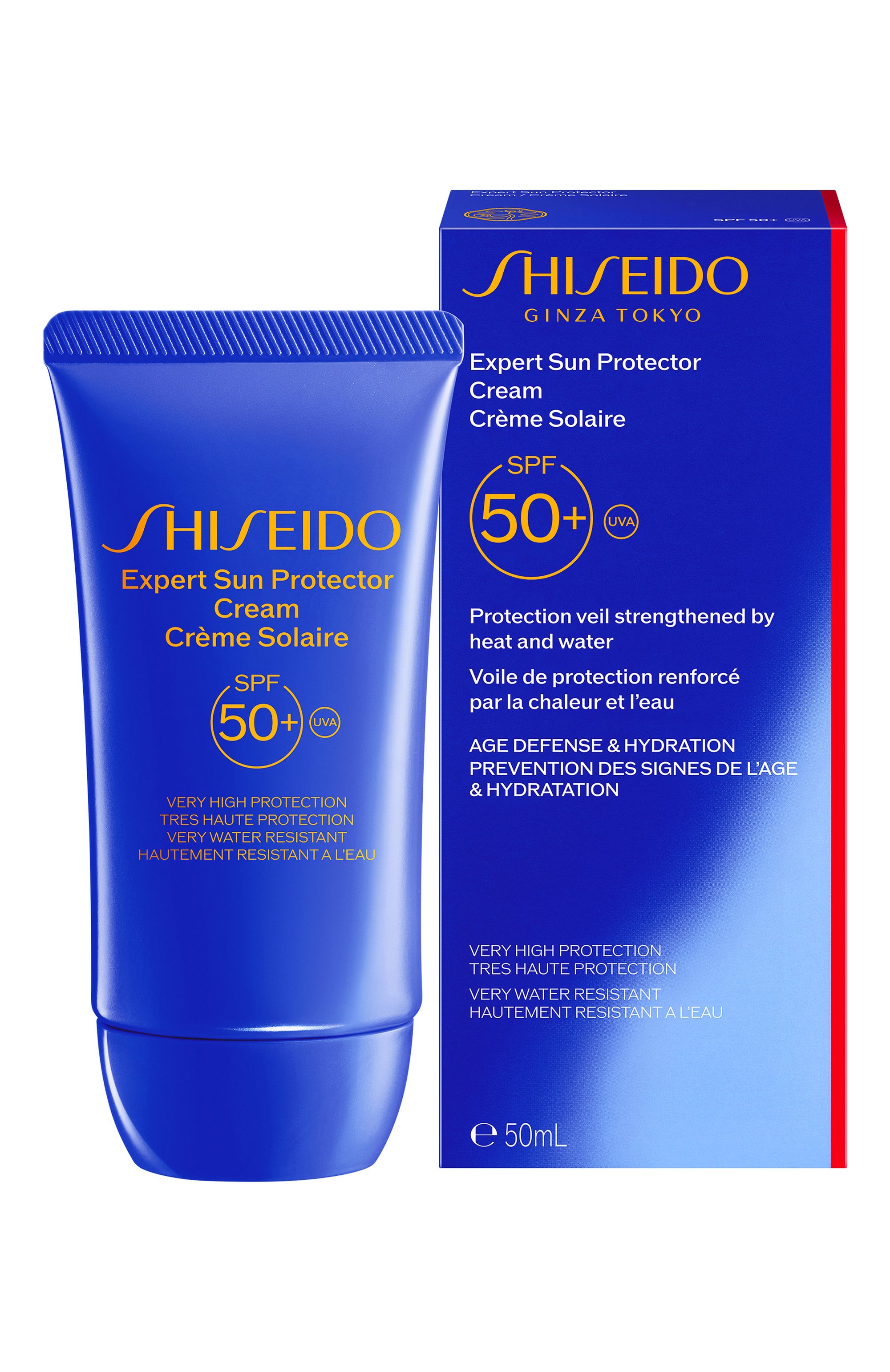 Солнцезащитный крем для лица spf 50+ expert sun (50ml) SHISEIDO, арт. 21234SH, фото 4