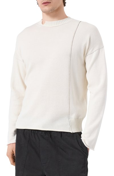 Хлопковый джемпер ISABEL BENENATO белого цвета по цене 59950 руб., арт. UK11S25, фото 3 Хлопковый джемпер ISABEL BENENATO, арт. UK11S25, фото 3