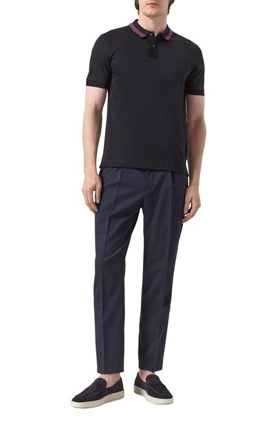 Хлопковое поло BOSS, арт. 50531791, фото 2