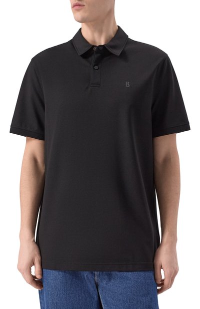 Поло BOGNER черного цвета по цене 15400 руб., арт. 58122727, фото 3 Поло BOGNER, арт. 58122727, фото 3