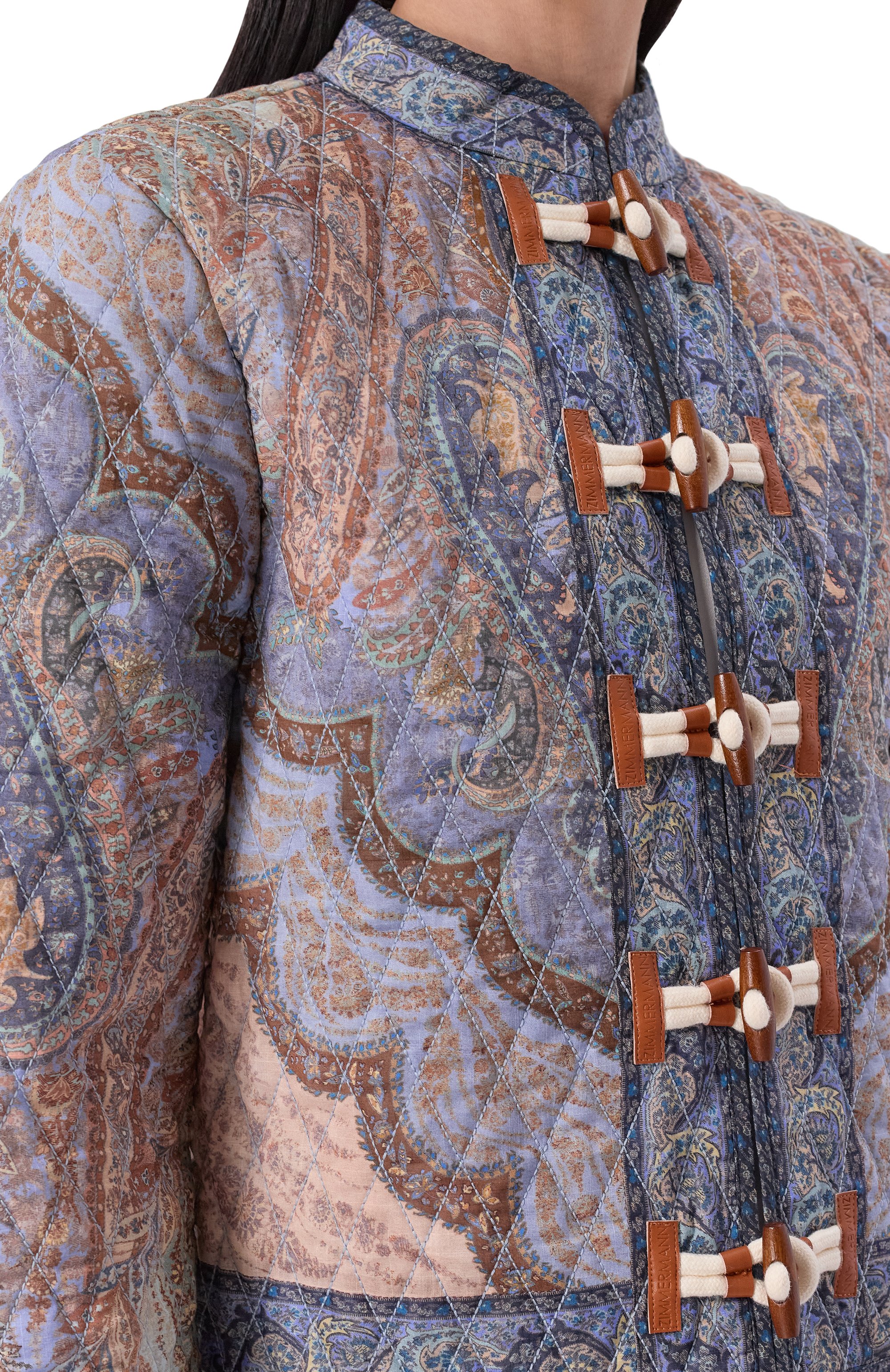 Хлопковый жакет ZIMMERMANN, арт. 6084JRS262, фото 5