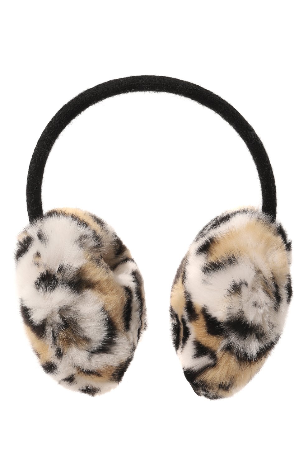 Шерстяные наушники с мехом YVES SALOMON ENFANT, арт. 20WEA310XXREXX, фото 1