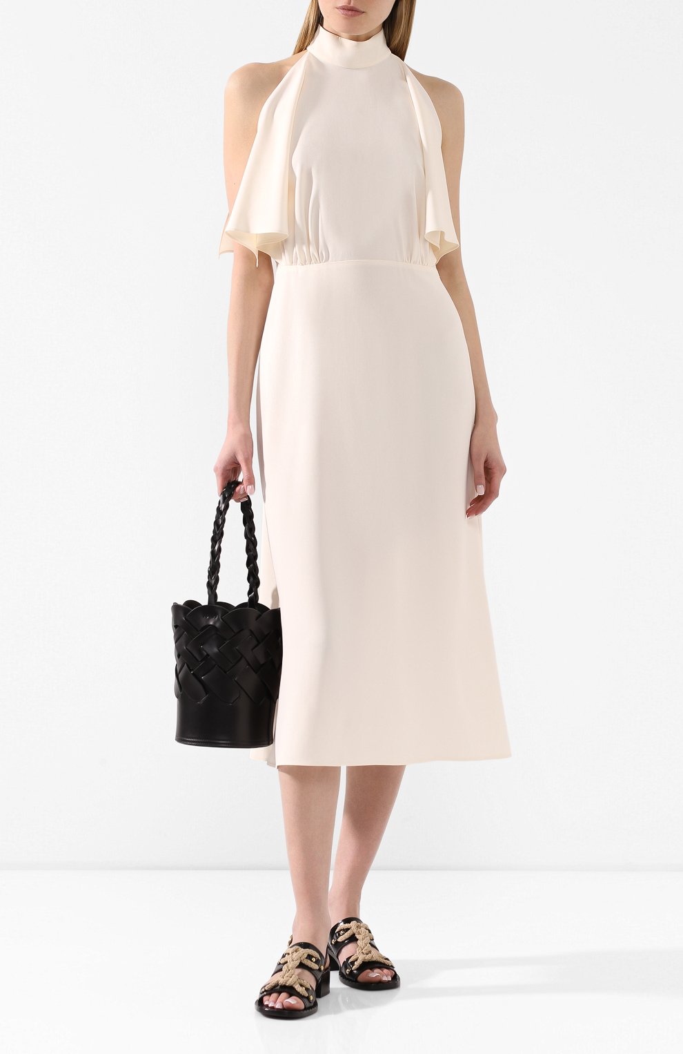 Атласное платье PRADA, арт. P3A51-S2Y-F0P3K, фото 2