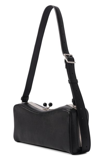 Сумка ANN DEMEULEMEESTER черного цвета по цене 262500 руб., арт. B0014600/LT213, фото 4 Сумка ANN DEMEULEMEESTER, арт. B0014600/LT213, фото 4