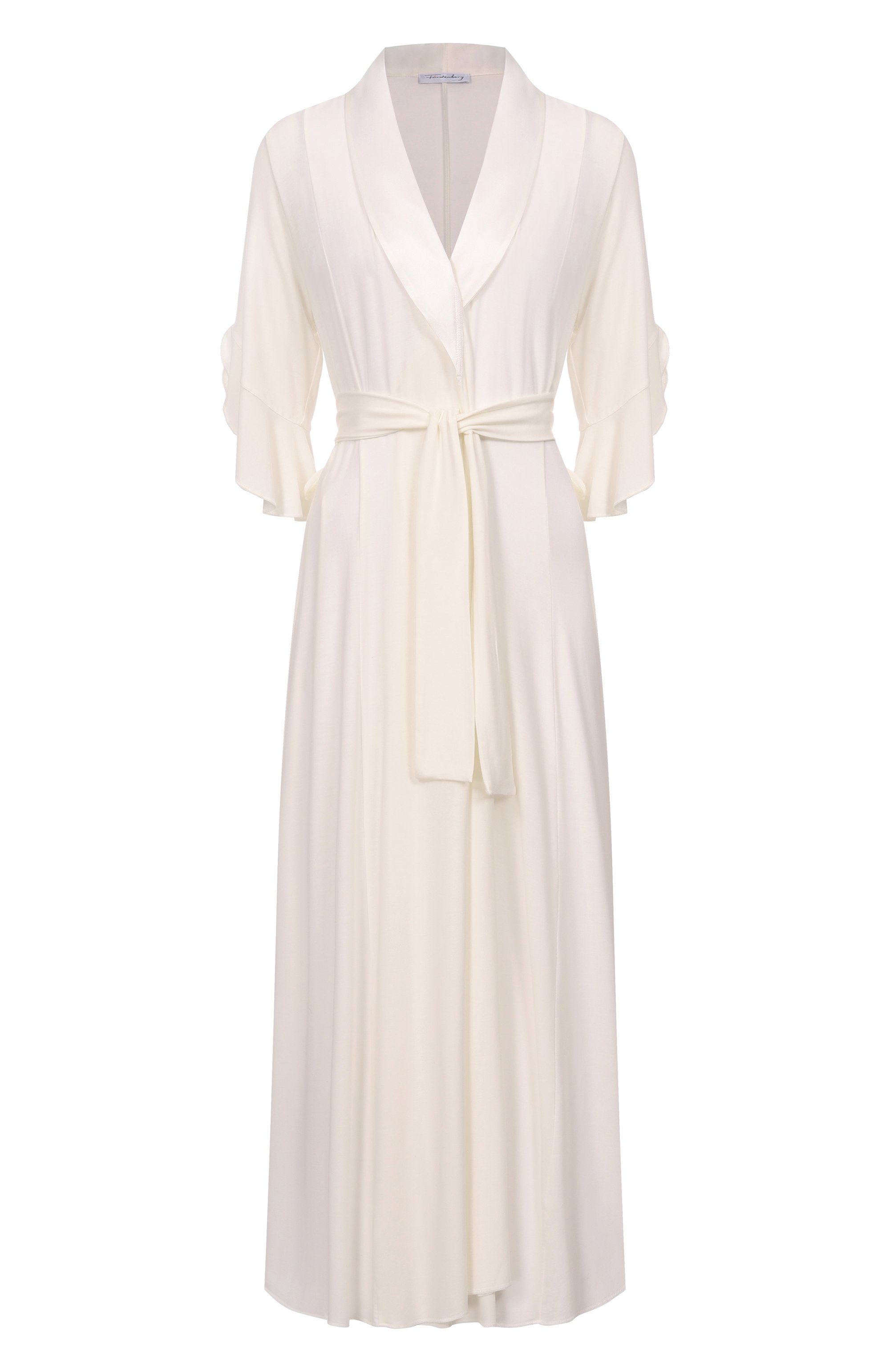 Халат FURSTENBERG кремового цвета по цене 44600 руб., арт. 50304873, фото 1 Халат FURSTENBERG, арт. 50304873, фото 1